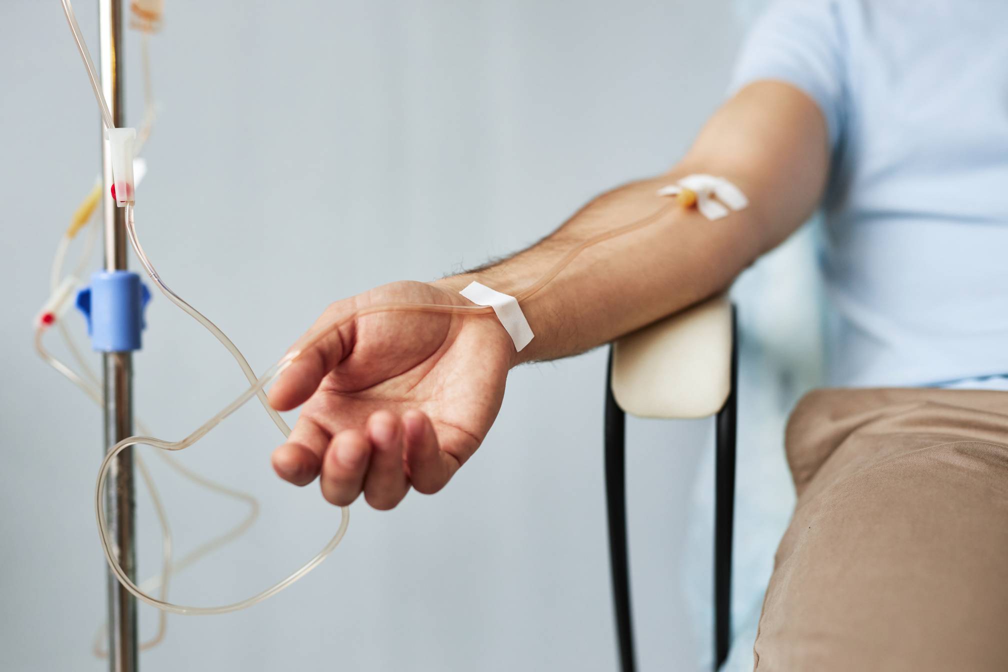 Supercharge Your Workout Recovery with IV Bar in Flower Mound with QuickDrip IV Hydration 2 male arm with iv drip infusion in treatment sessio 2026 01 08 06 24 29 utc 1