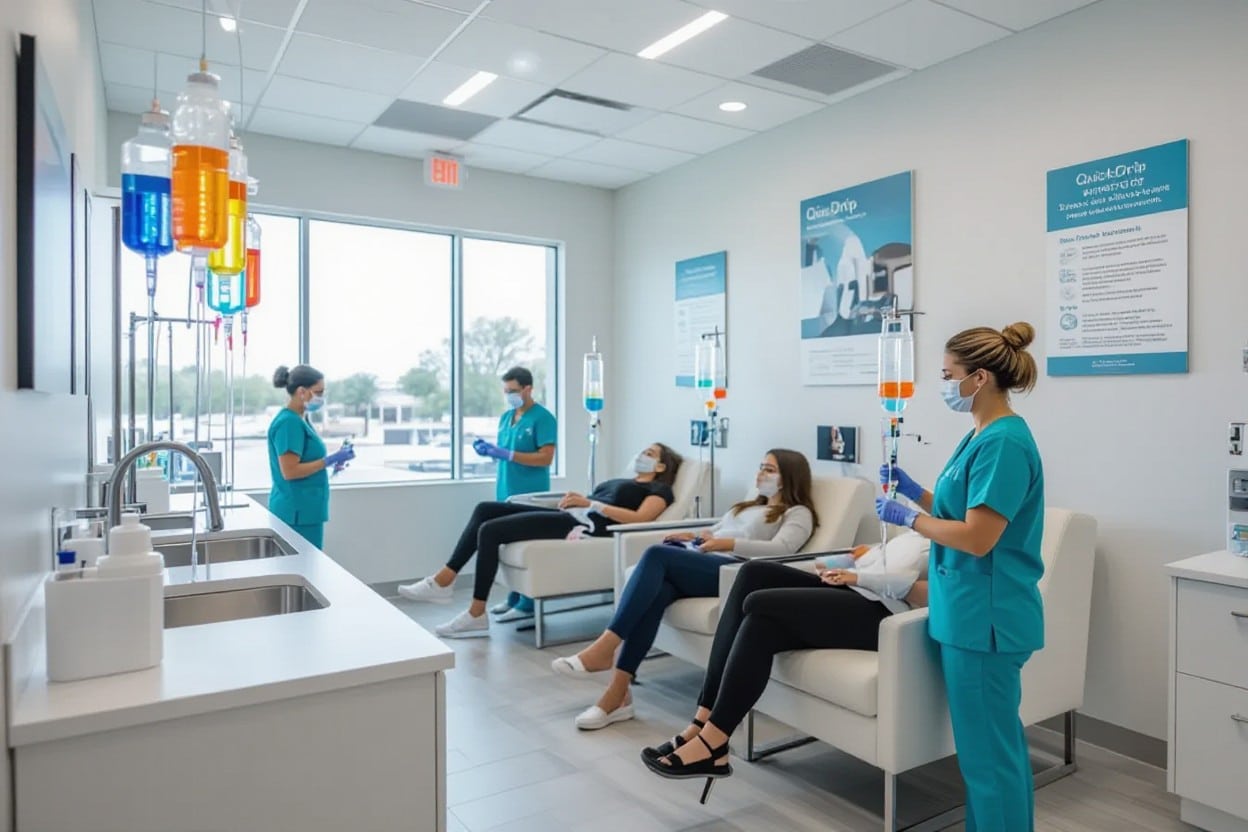 7 Must-Know Benefits of QuickDrip’s Drip Hydration Dallas