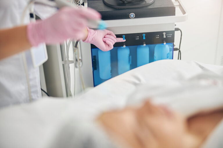 doctor in gloves preparing for a cosmetic procedur 2024 10 18 09 08 31 utc