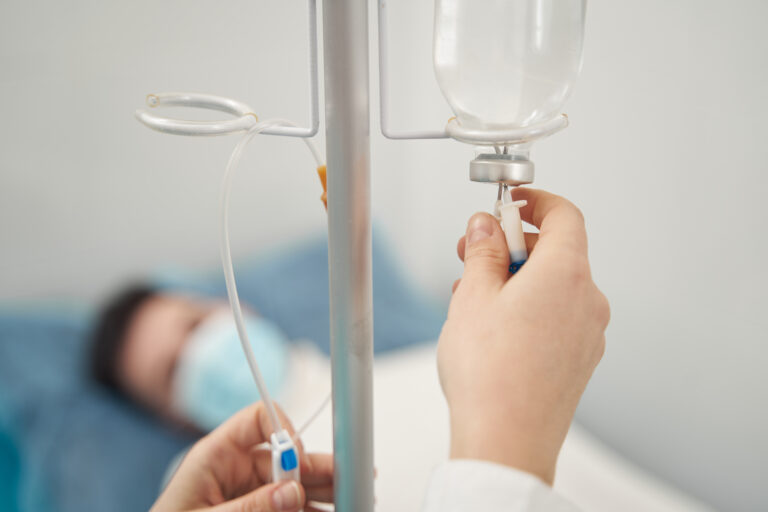 ill man being treated in hospital by doctor 2024 10 21 09 20 20 utc