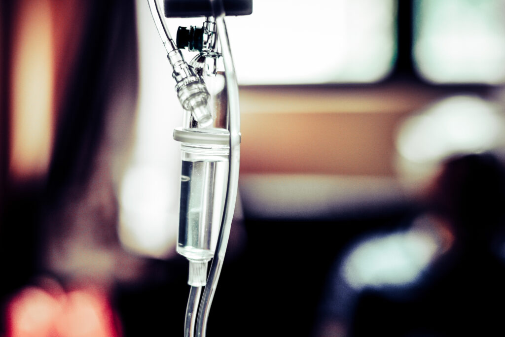 closeup of a medical pipe filled with liquid on a 2025 02 08 22 50 17 utc