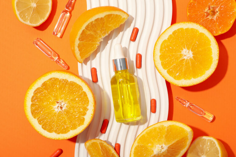 vitamin c biosupplement in ampoules on a light bac 2026 01 09 08 01 59 utc