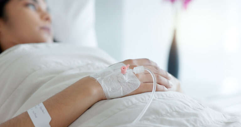 woman hand bed and drip in closeup clinic and th 2026 01 09 10 01 21 utc